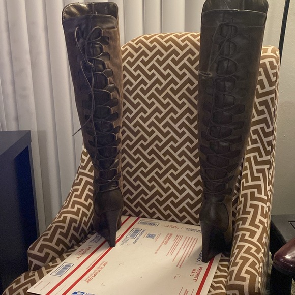 Olga Wedge Heeled Boot - Picture 3 of 4